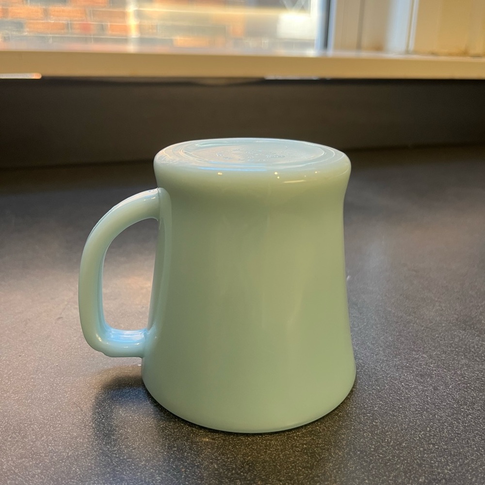 Fire King Turquoise Mug - Picture 6 of 6